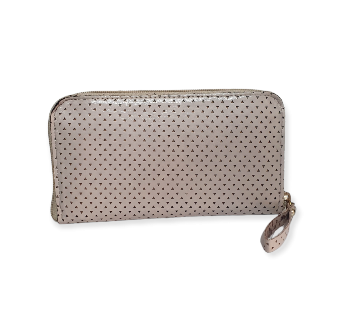 Πορτοφόλι Με Φερμουάρ Pierro Accessories - Μπεζ