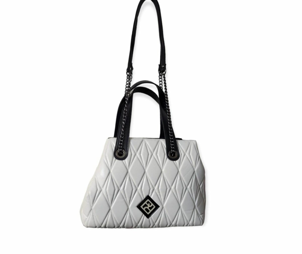 Γυναικεία Τσάντα Tote Χειρός Pierro Accessories - Λευκό