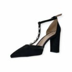 Γόβες Μυτερές Με Μπαρέτα Envie Shoes - Μαύρο Γόβες Μυτερές Με Μπαρέτα Envie Shoes - Μαύρο