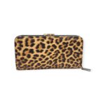 Γυναικείο Πορτοφόλι Με Leopard Print - Μαύρο Γυναικείο Πορτοφόλι Με Leopard Print - Μαύρο