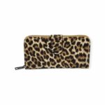 Γυναικείο Πορτοφόλι Με Leopard Print - Μπεζ Γυναικείο Πορτοφόλι Με Leopard Print - Μπεζ