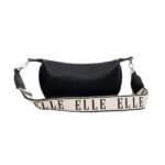 Γυναικεία Τσάντα Χιαστί Με Ιμάντα ELLE - Μαύρο